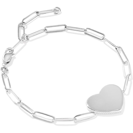 Kendra Scott Mackenzie Heart Bracelet, Demi-Fine Jewelry for Women